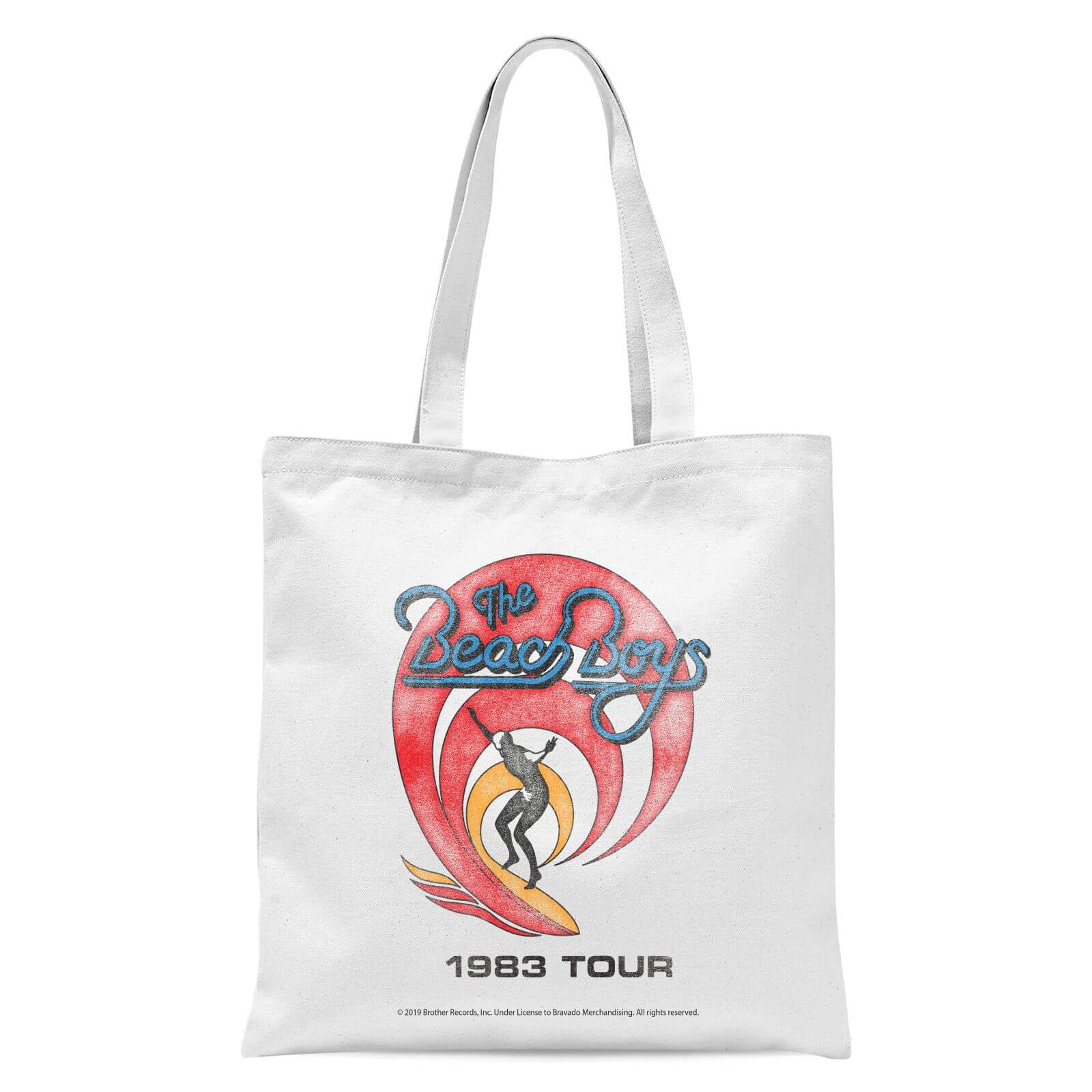 Surfer 83 Tote Bag - White