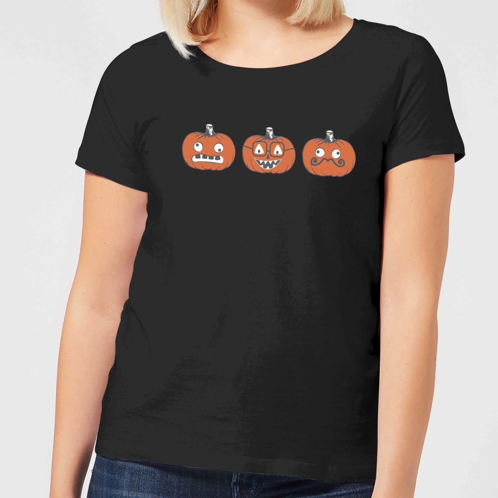 Pumpkins Women's T-Shirt - Black - S - Black