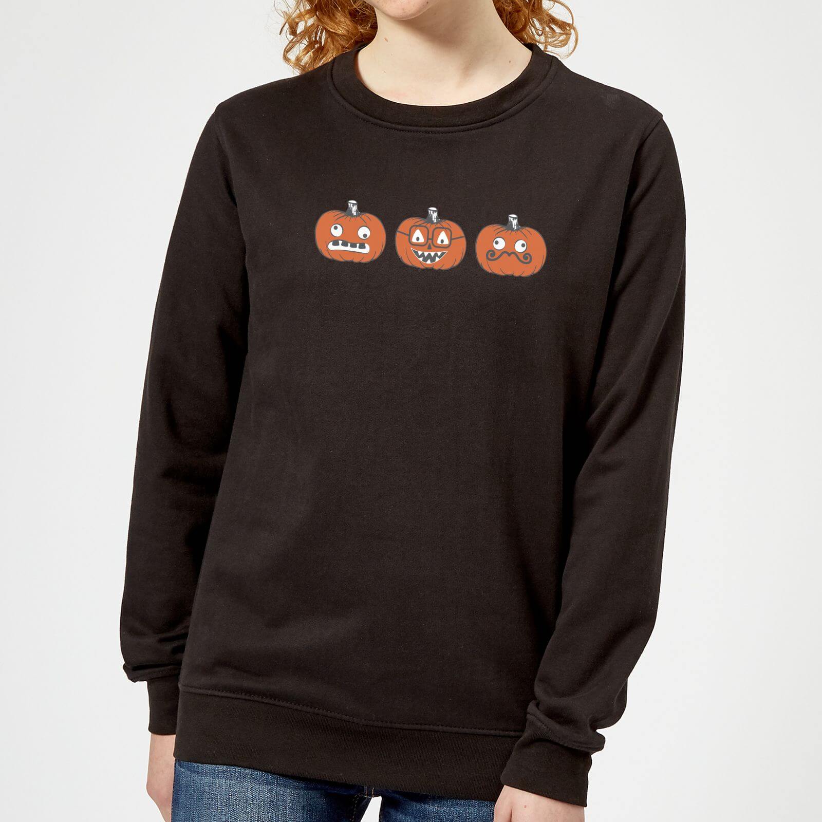 Pumpkins Women's Sweatshirt - Black - 5XL - Nero