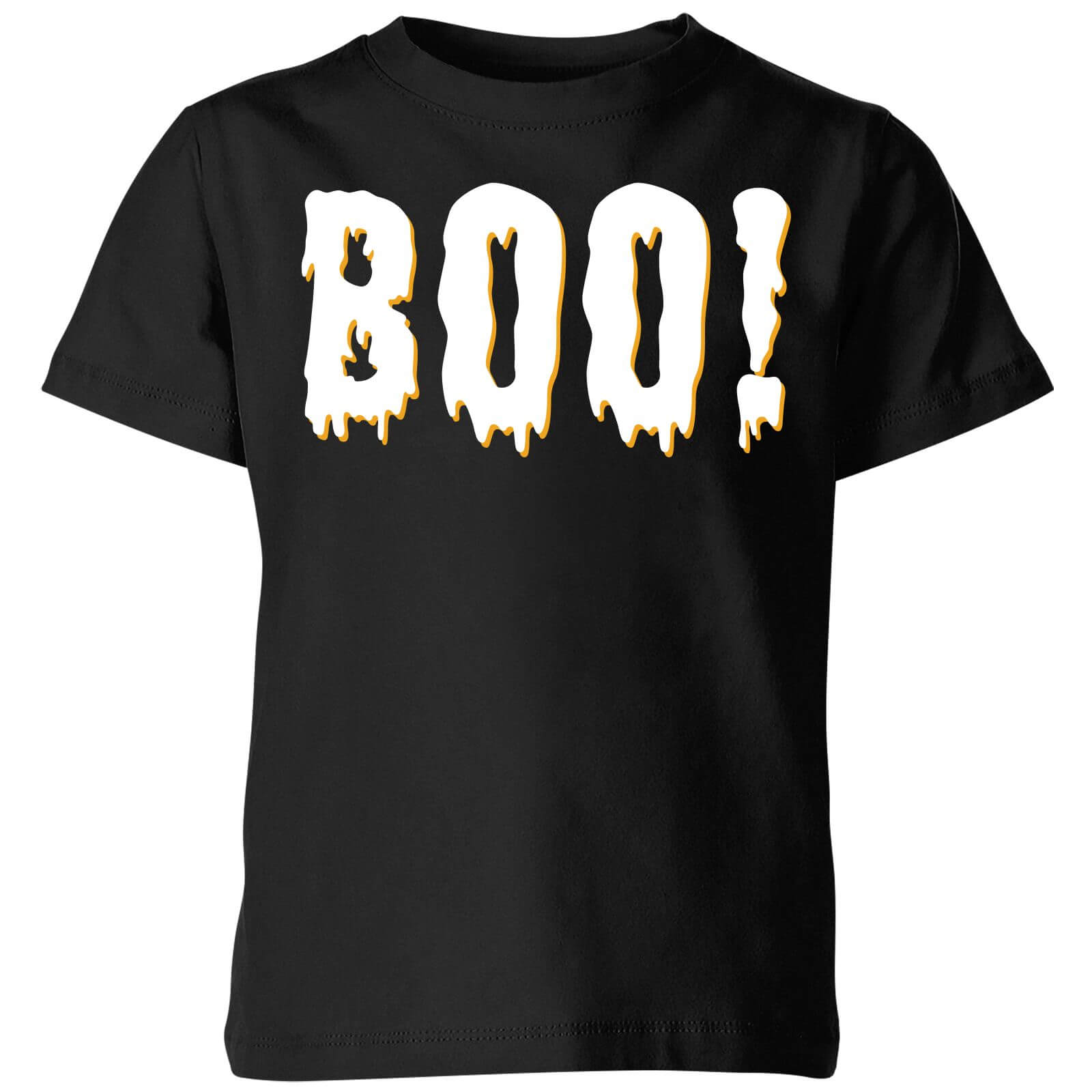 Halloween Boo! Kids' T-Shirt - Black - 3-4 Years - Black
