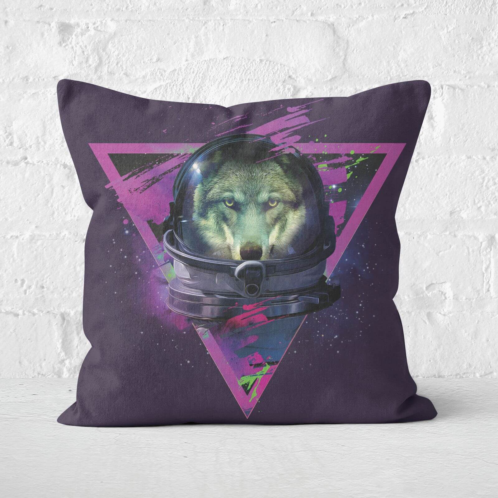 Lonely Astronaut Cushion Square Cushion - 60x60cm - Soft Touch