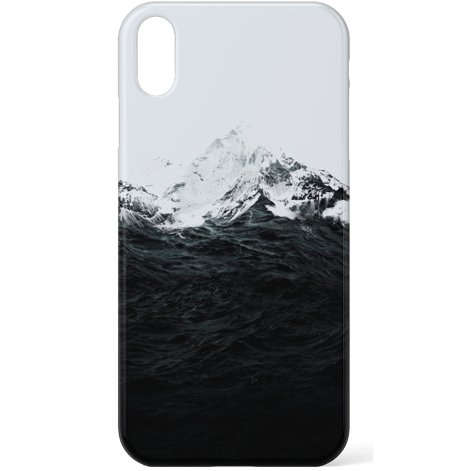 Those Waves Were Like Mountains Phone Case for iPhone and Android - iPhone 7 Plus - Tough Case - Gloss