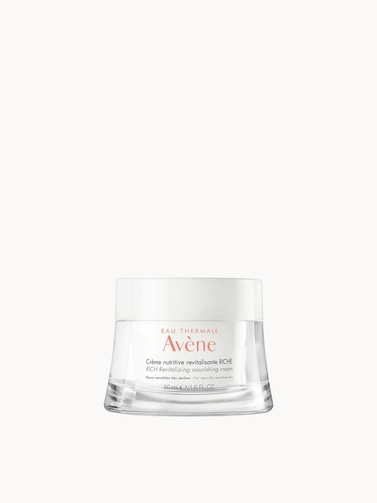 Avène Les Essentiels Rich Revitalizing Nourishing Cream for Dry, Sensitive Skin 50ml