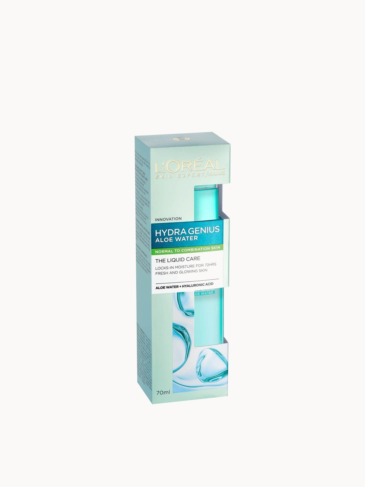 L'Oréal Paris Hydra Genius Liquid Care Moisturiser for Normal Combination Skin 70ml 2 Pack Exclusive 3