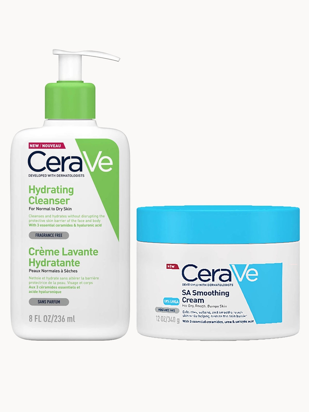CeraVe Hydrate and Smooth Bundle
