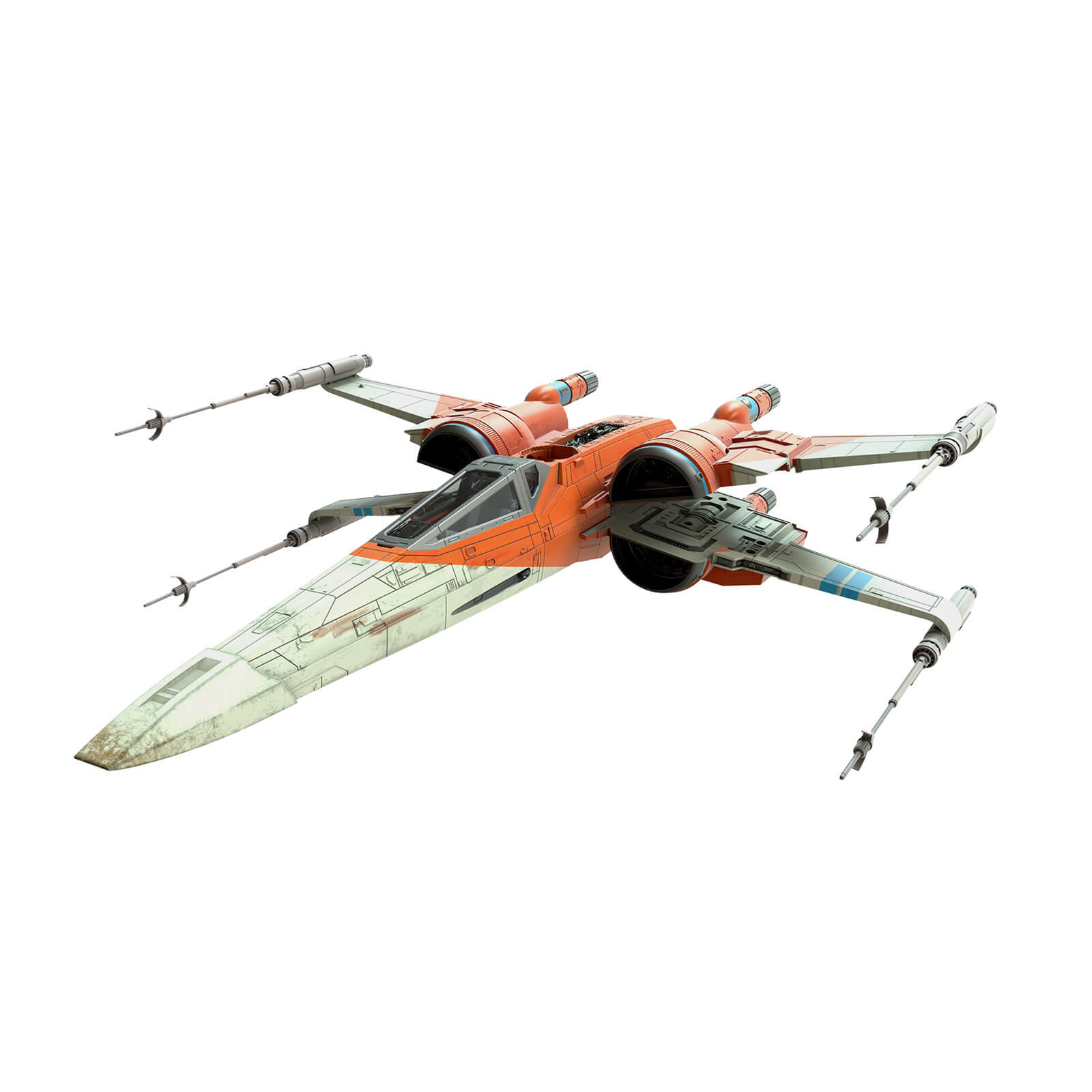 Hasbro Star Wars The Vintage Collection Star Wars: The Rise of Skywalker Poe Dameron’s X-Wing Fighter Toy Vehicle