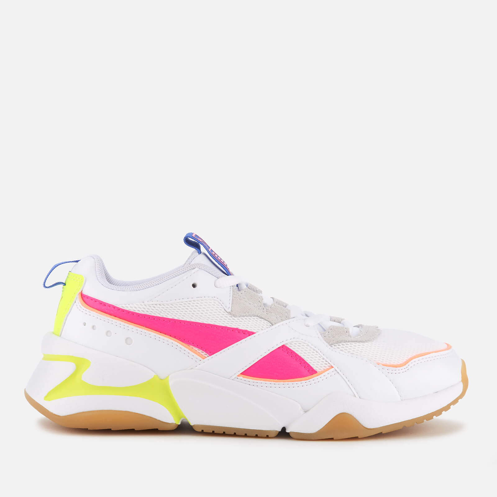 puma white chunky trainers