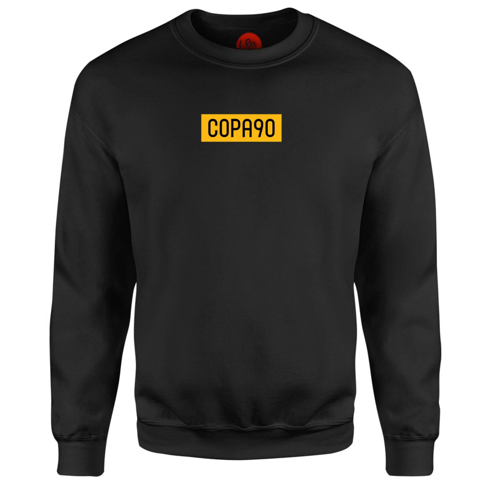 COPA90 Everyday - Black/Orange/Black Sweatshirt - Black - 5XL - Negro