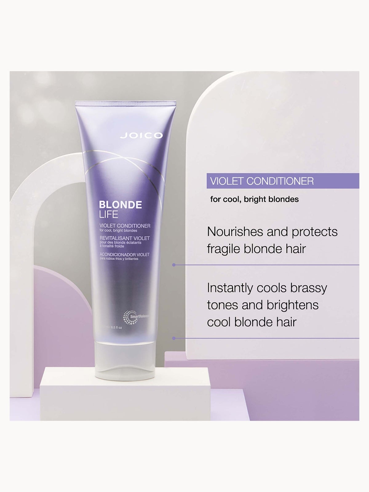 Joico Blonde Life Violet Conditioner 250ml 3