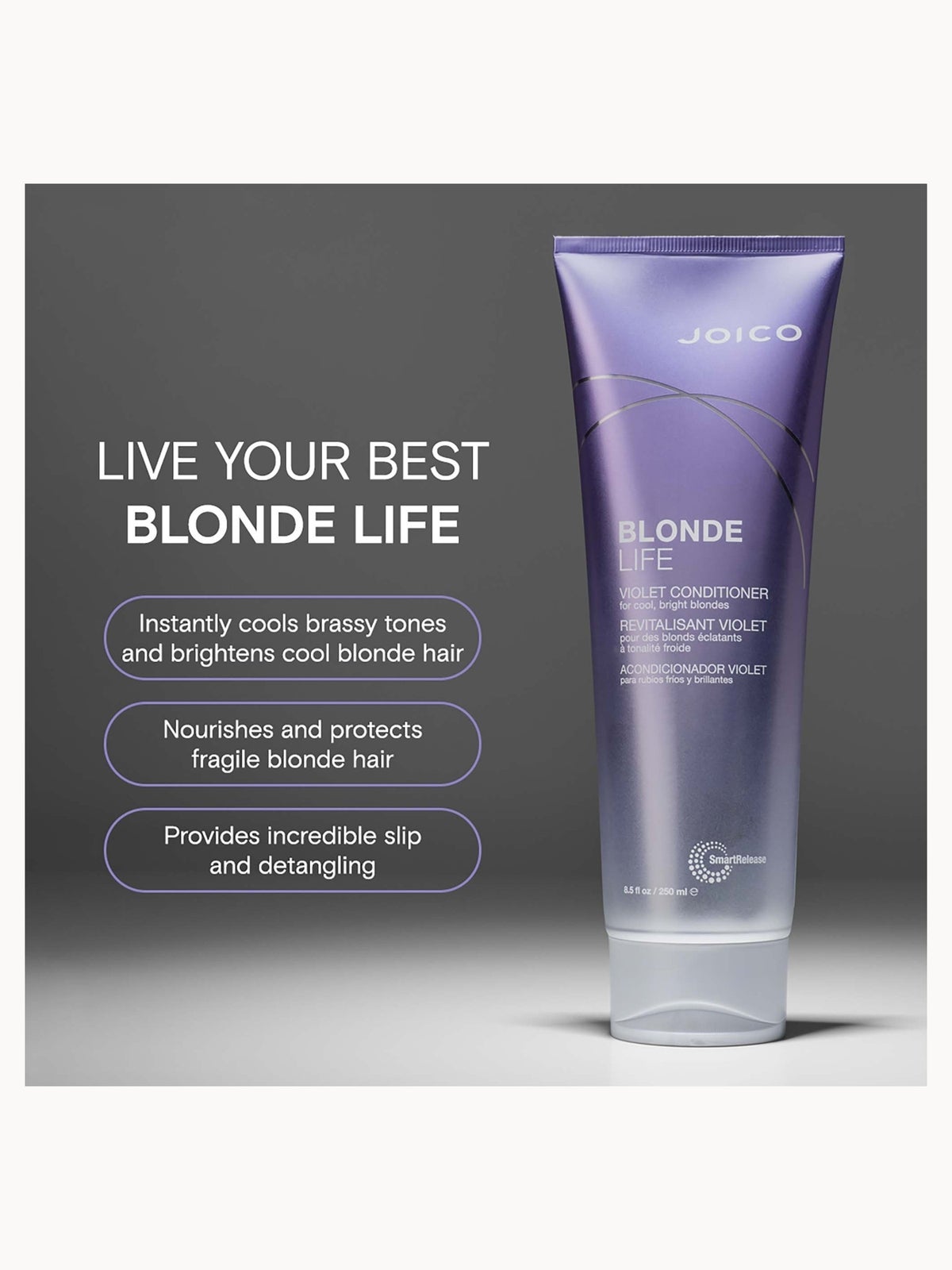 Joico Blonde Life Violet Conditioner 250ml 2