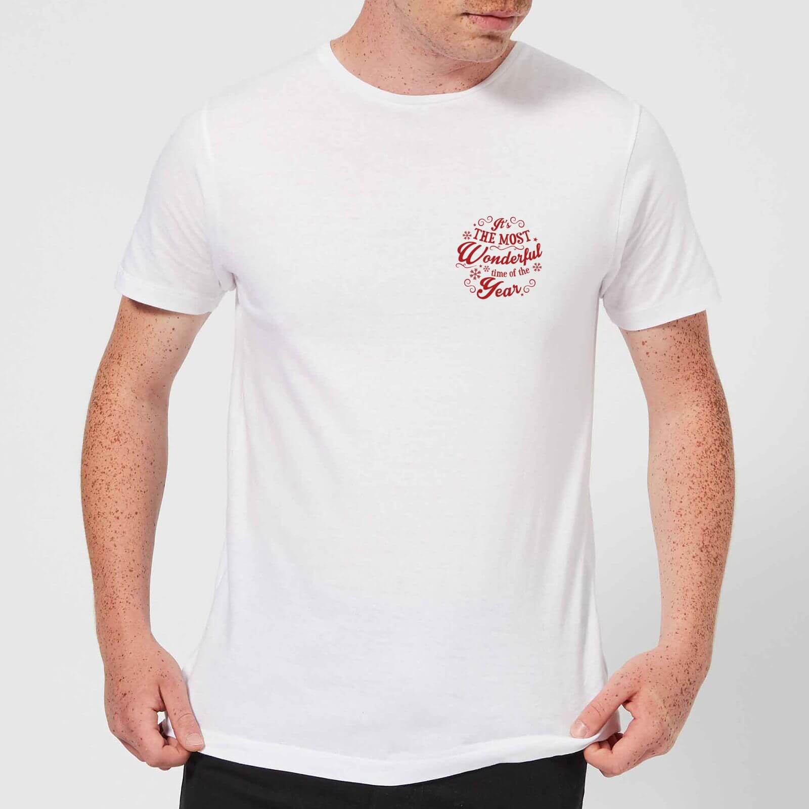Wonderful time pocket Men's T-Shirt - White - S - White