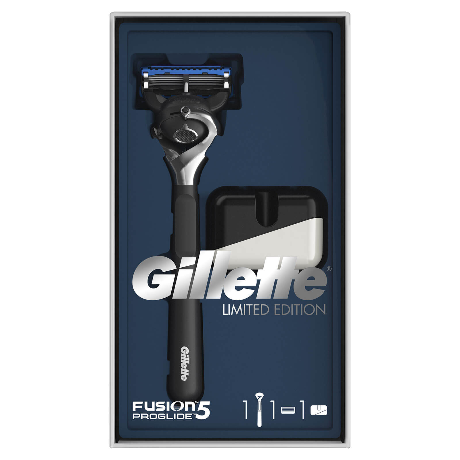 Gillette Fusion5 ProGlide Gift Set with Blades and Razor Holder