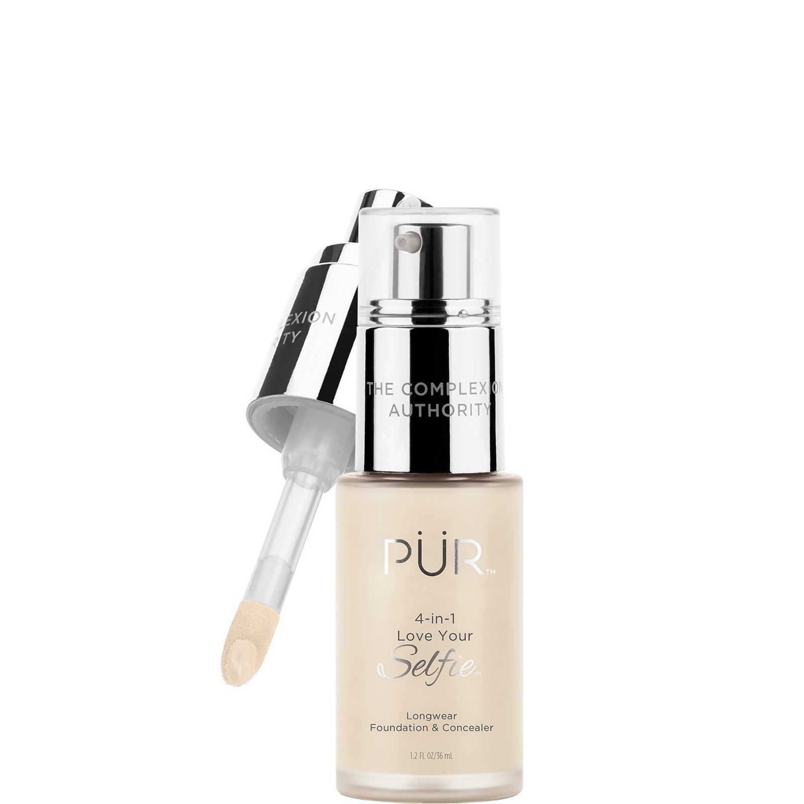 PÜR 4-in-1 Love Your Selfie Longwear Foundation and Concealer 30ml (Various Shades) - LG3/Bone