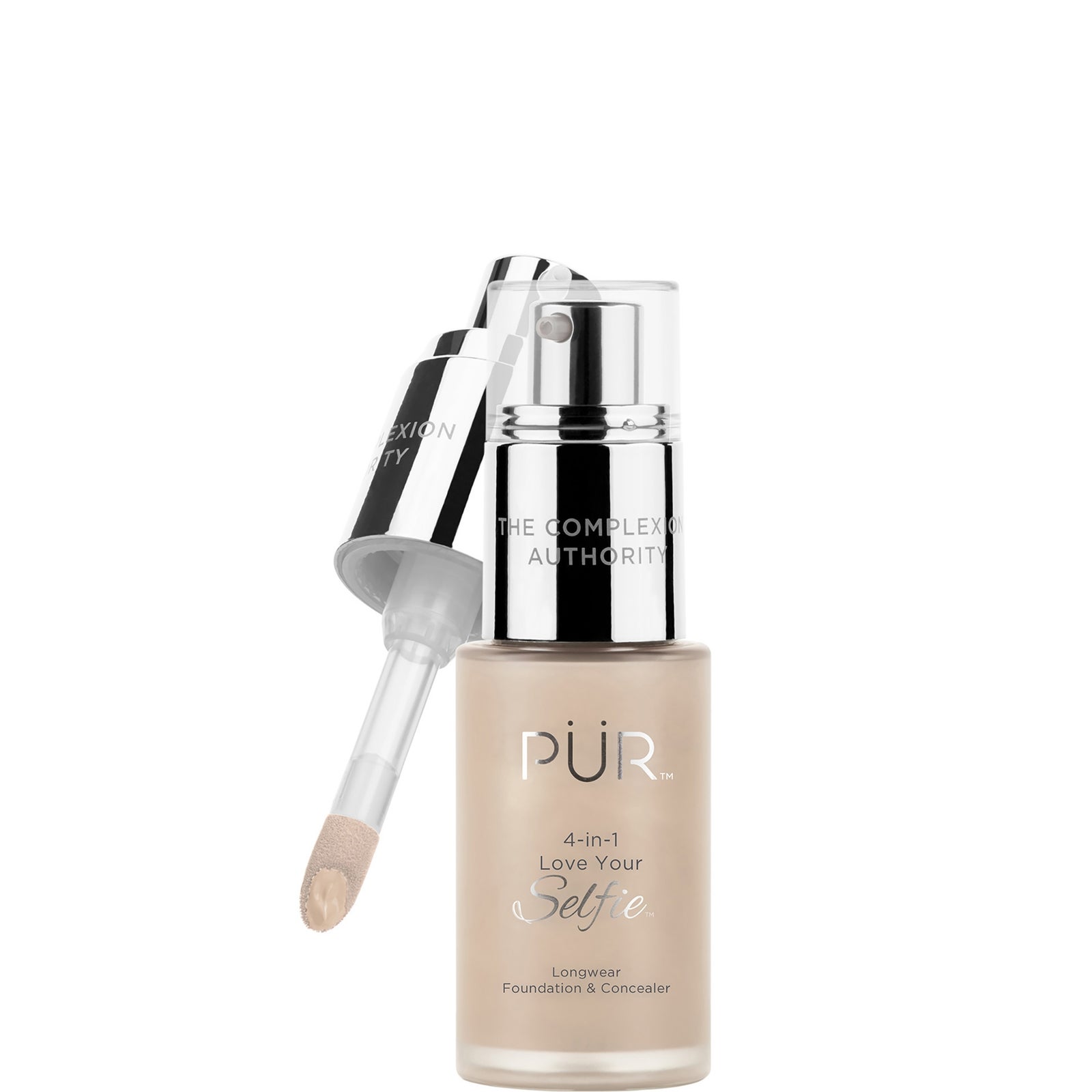 PÜR 4-in-1 Love Your Selfie Longwear Foundation and Concealer 30ml (Various Shades) - MN3/Buff