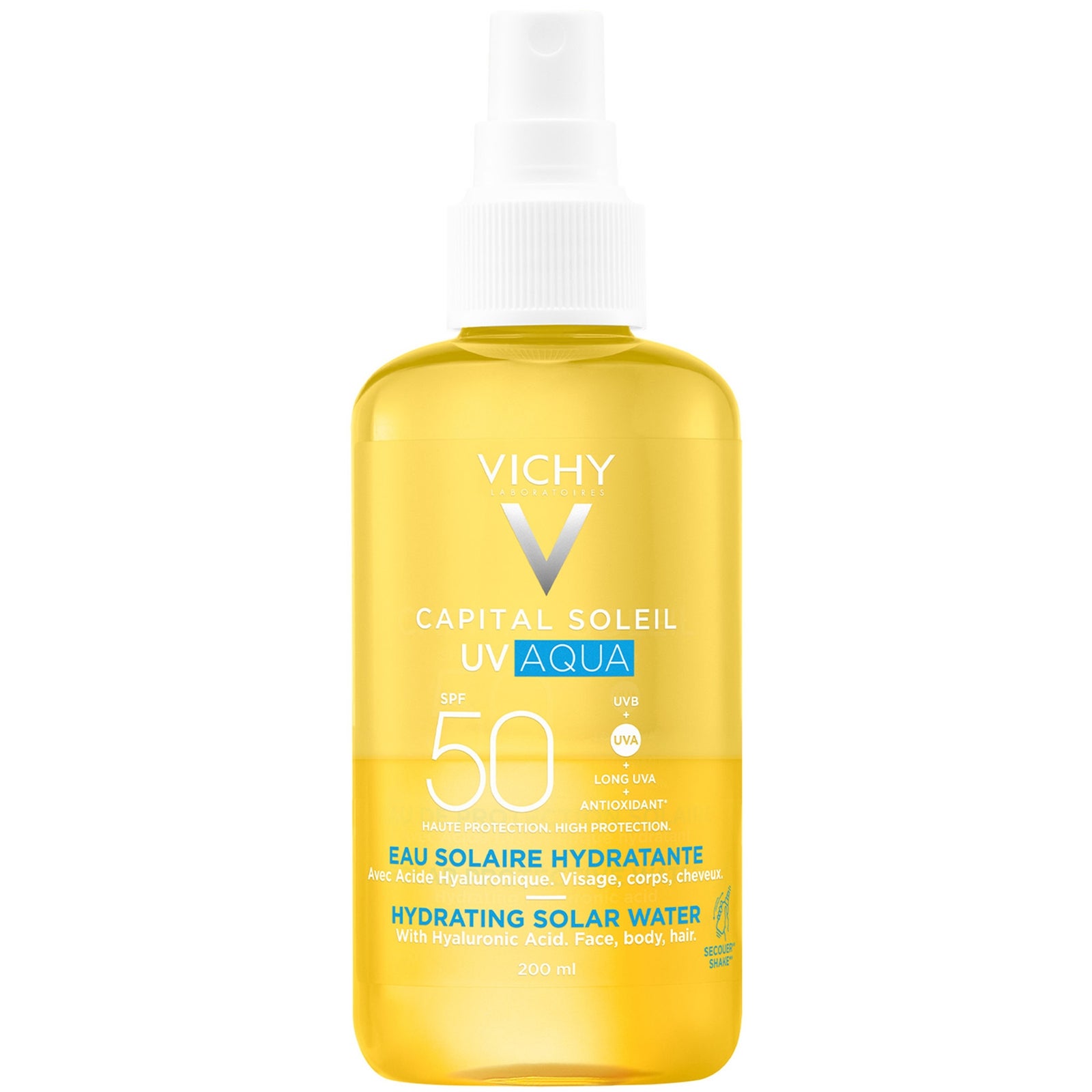 VICHY Capital Soleil Solar Protective Water Hydrating SPF50 200 ml