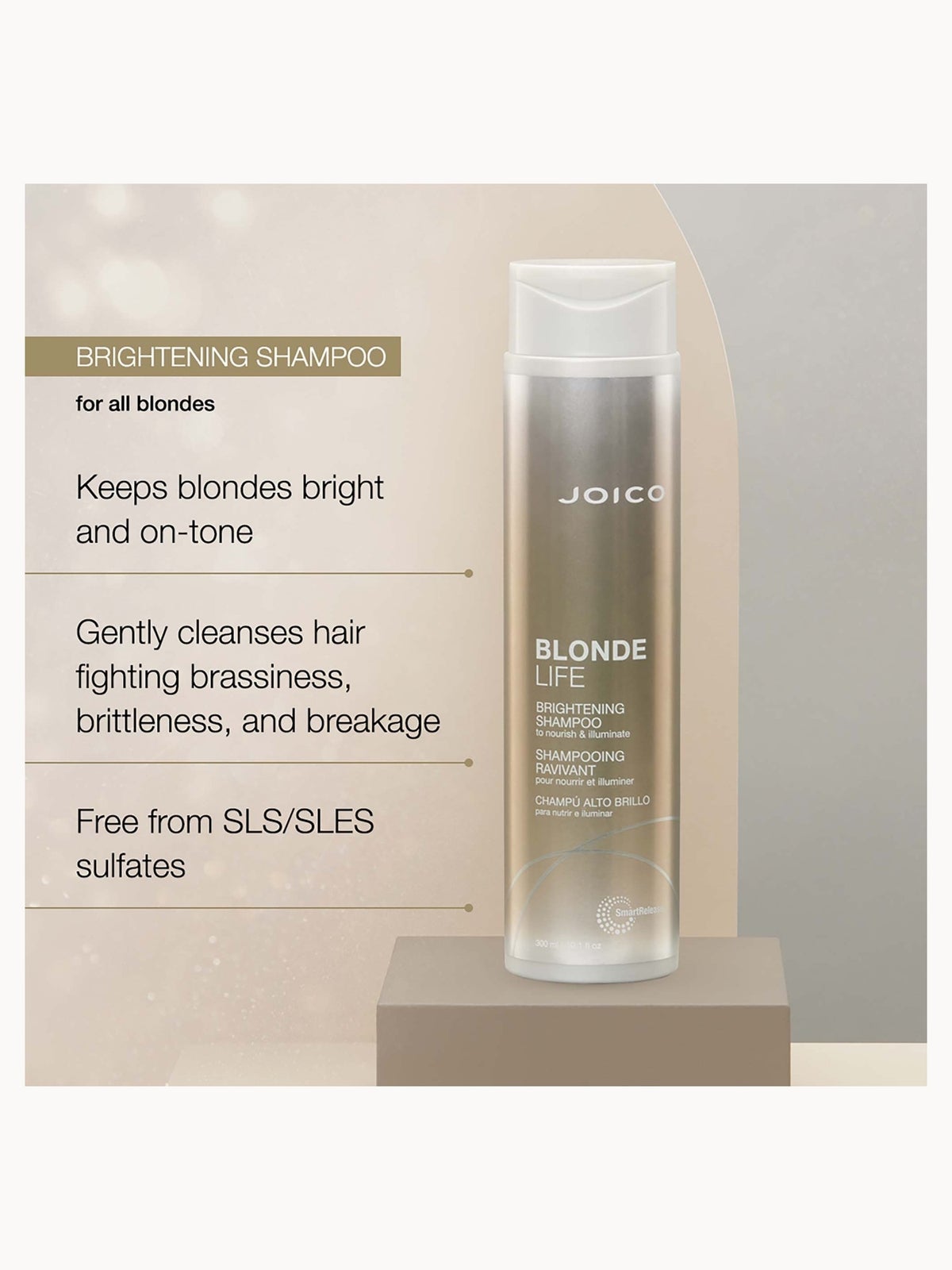 JOICO Blonde Life Brightening Shampoo 300ml 3