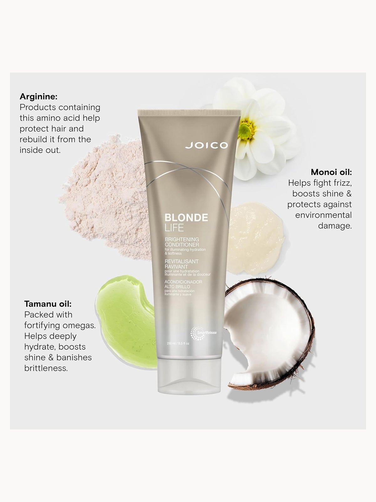JOICO Blonde Life Brightening Conditioner 250ml 4