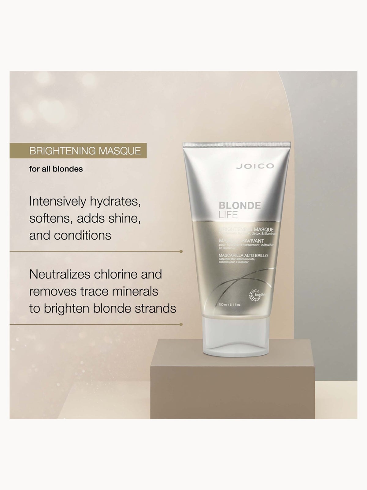 Joico Blonde Life Brightening Masque 150ml 3