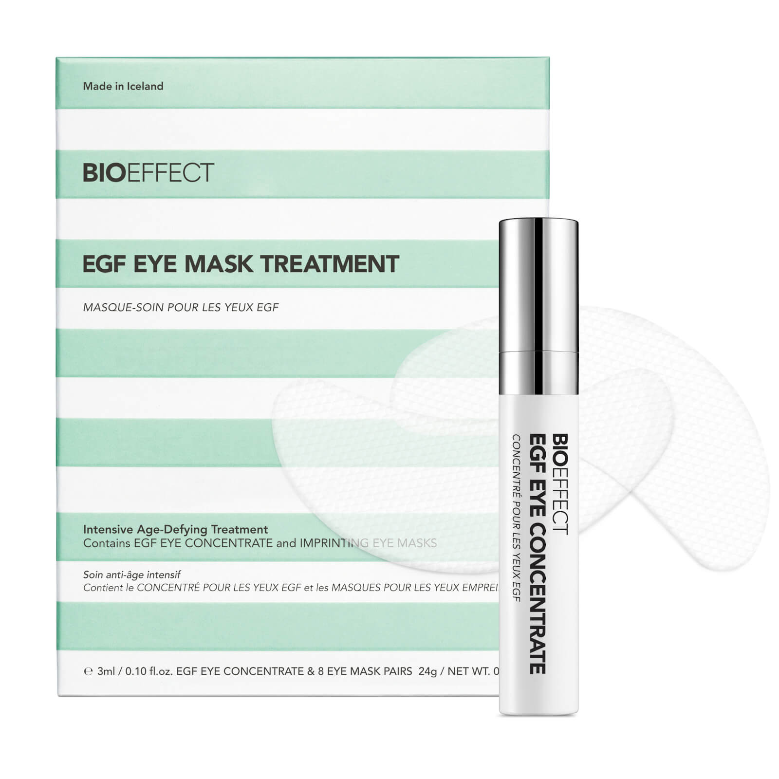 BIOEFFECT EGF Eye Mask Treatment 3ml (Includes 8 Patches)