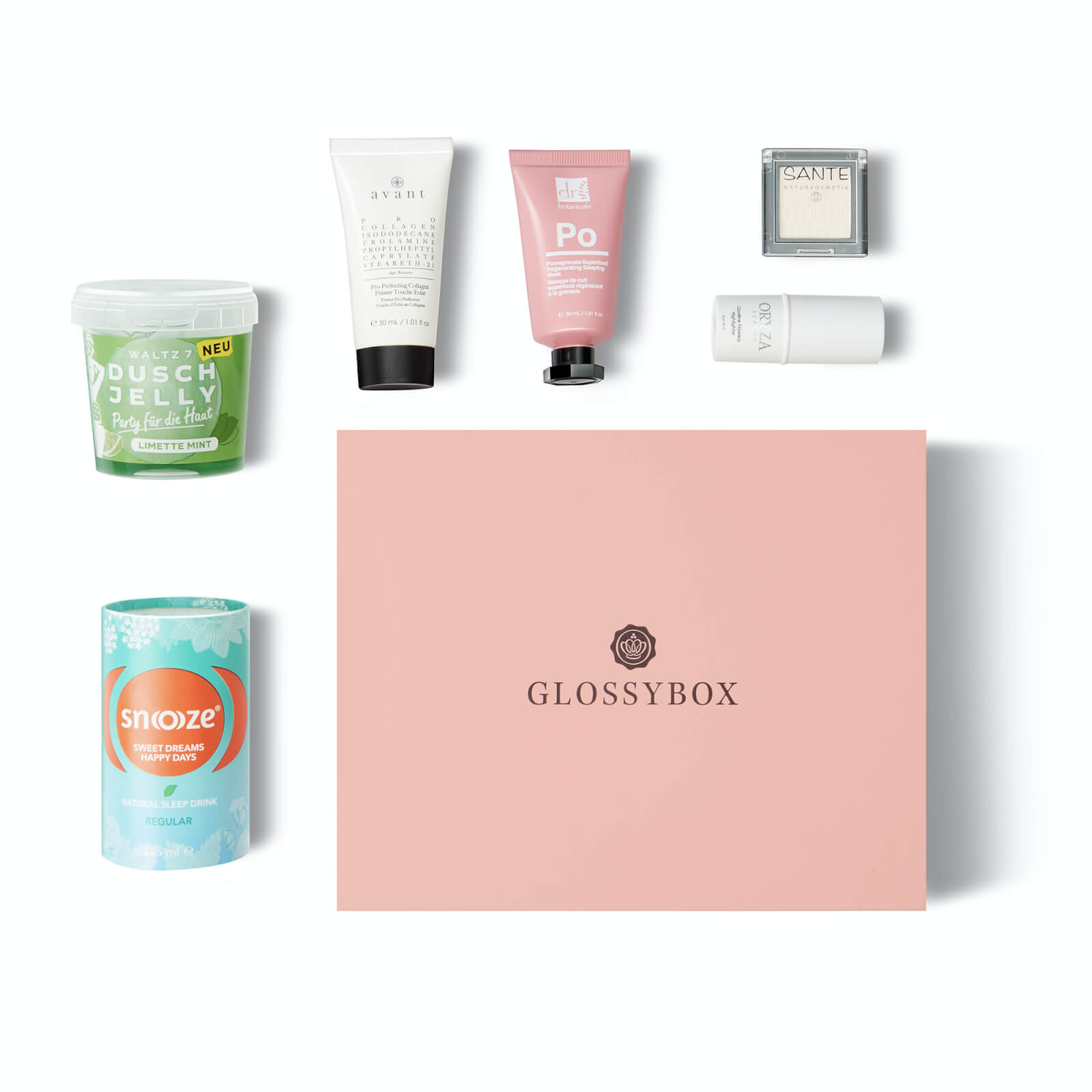 GLOSSYBOX Januar 2020 Sleep & Refresh Edition (Ausverkauft) - DE-1