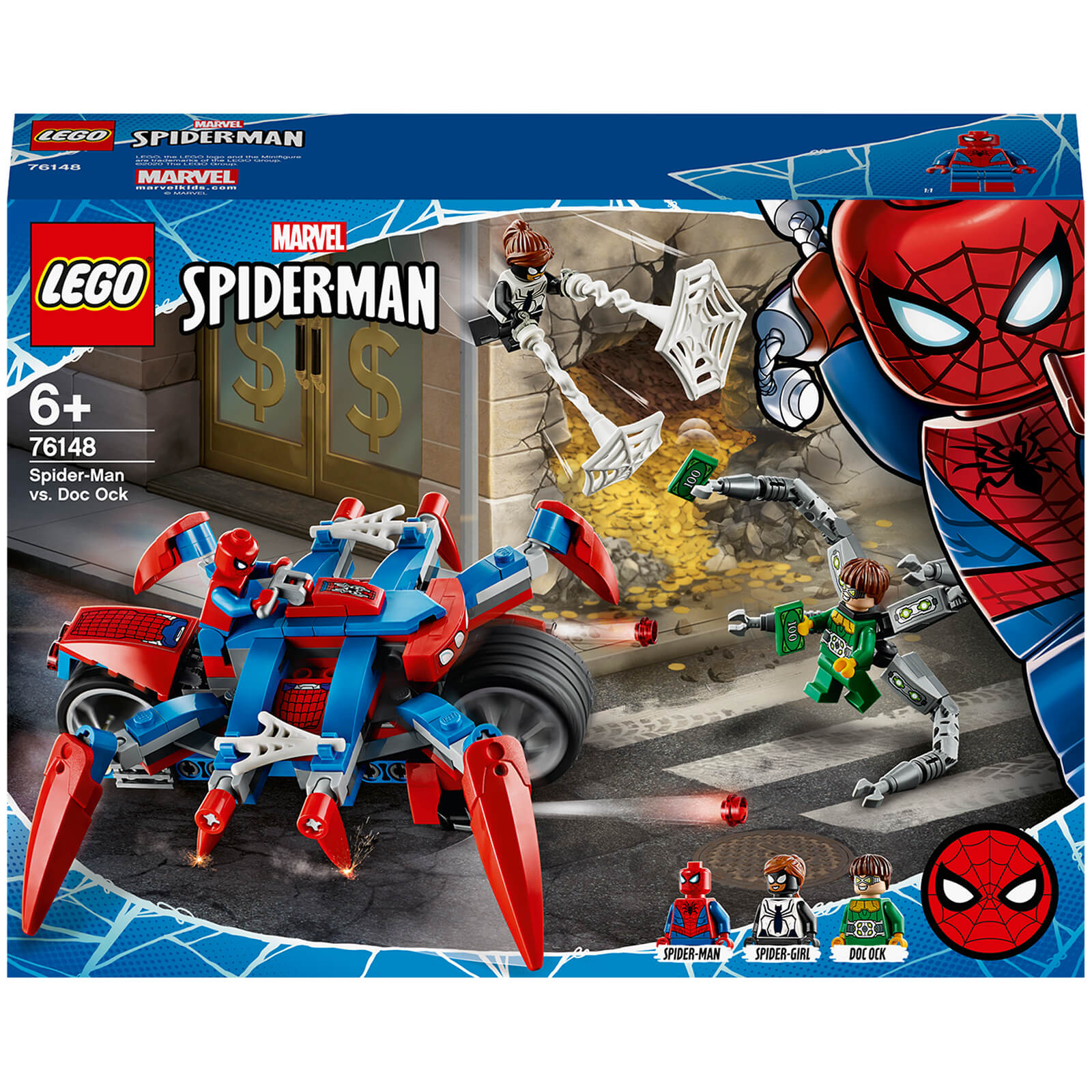 big w lego spiderman