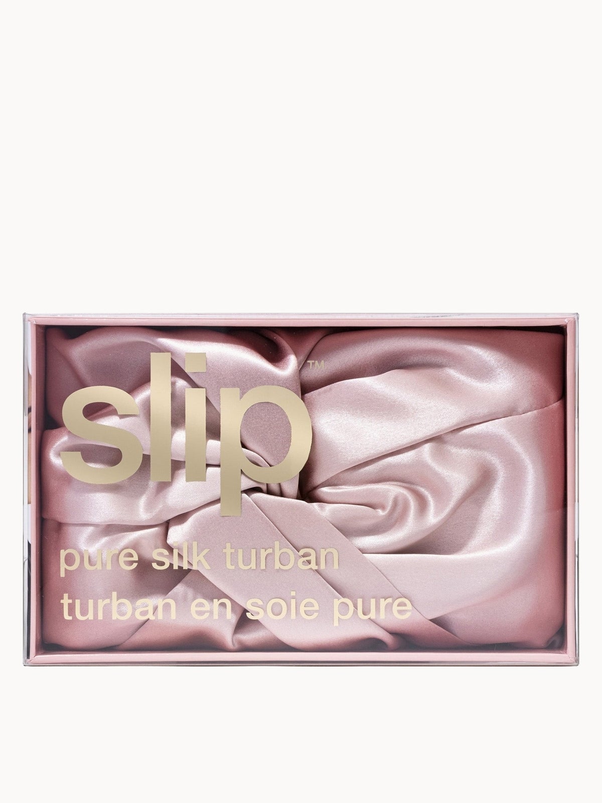 Slip Pure Silk Turban (Various Colours) - Pink 2