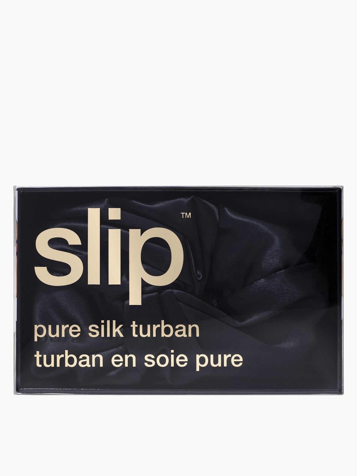 Slip Pure Silk Turban (Various Colours) - Black 2