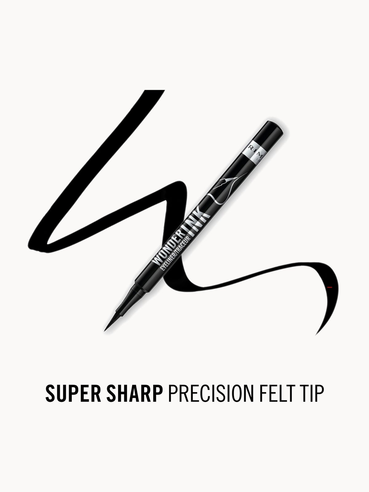 Rimmel Wonder'Ink Liquid Eye Liner - Black 1.2ml 3