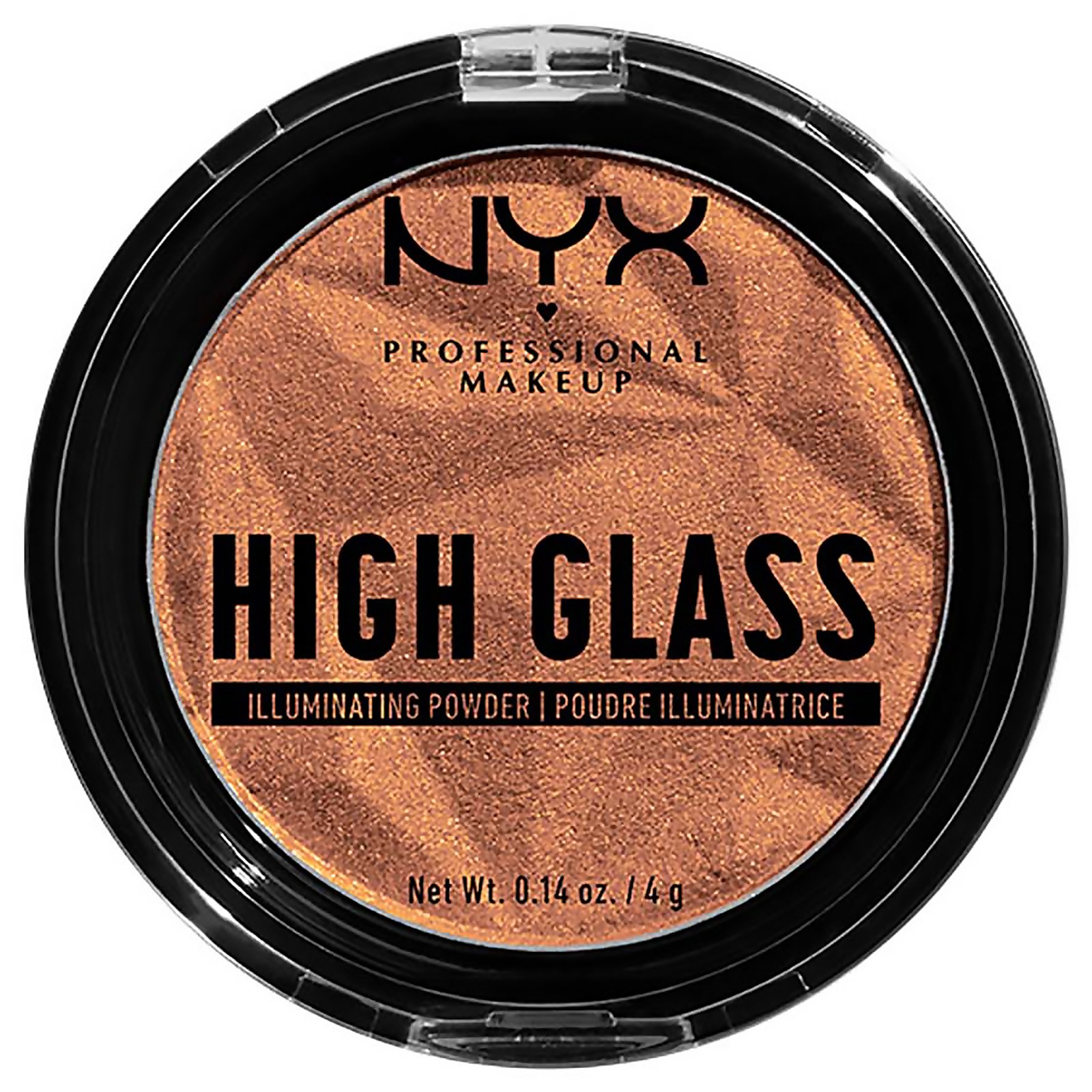 NYX Professional Makeup High Glass Illuminating Powder (Various Shades) - Golden Hour