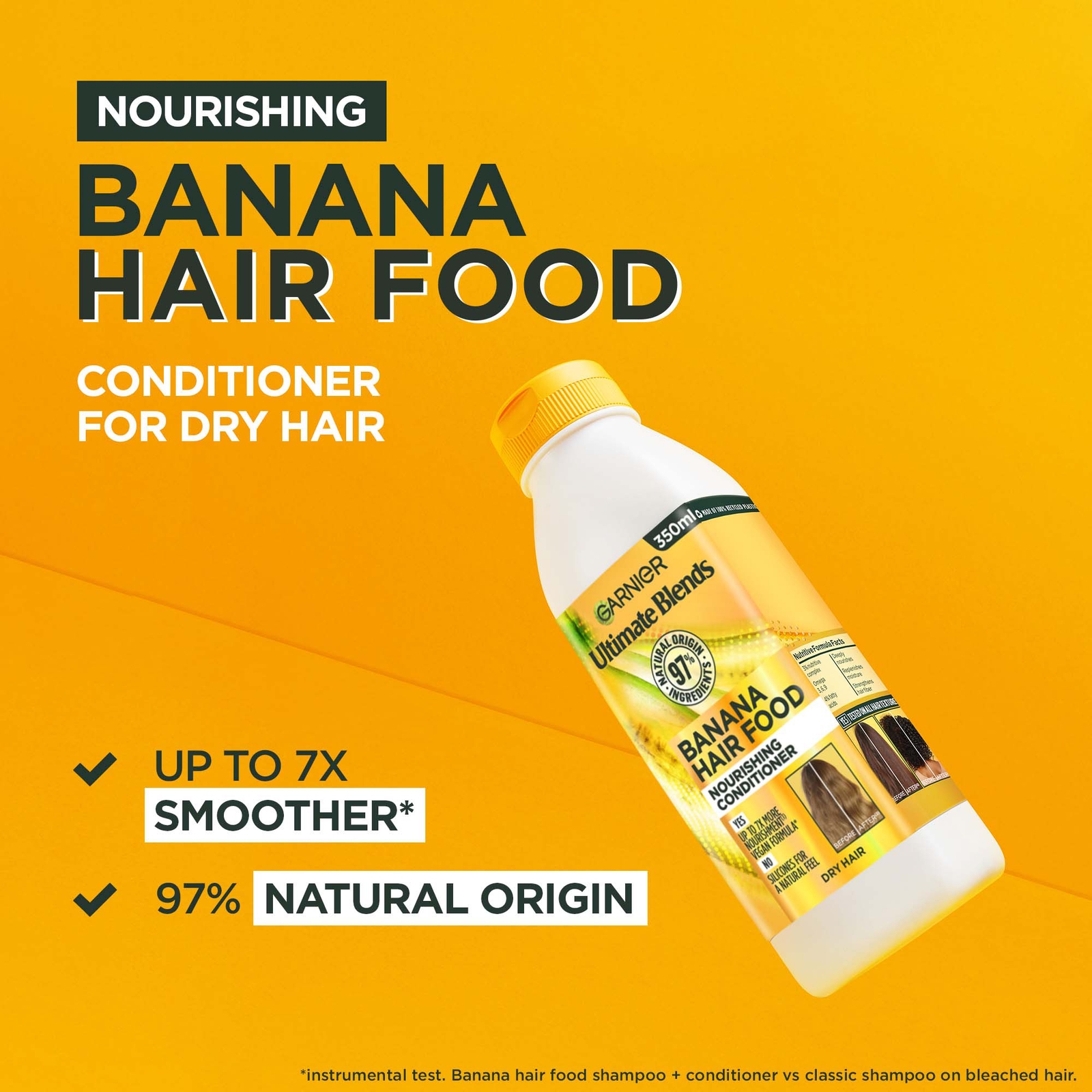 Thumbnail - Garnier Ultimate Blends Nourishing Hair Food Banana Conditioner For Dry Hair 350ml