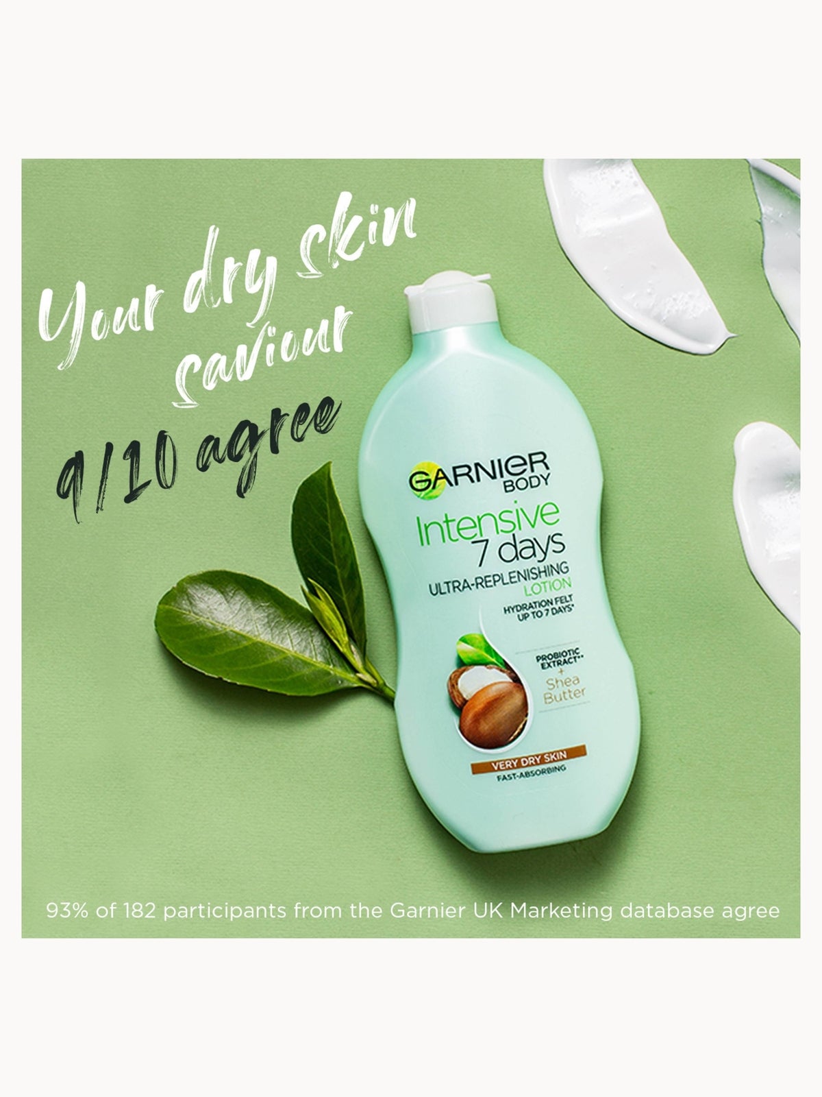 Garnier Intensive Shea Butter Body Lotion 400ml 3