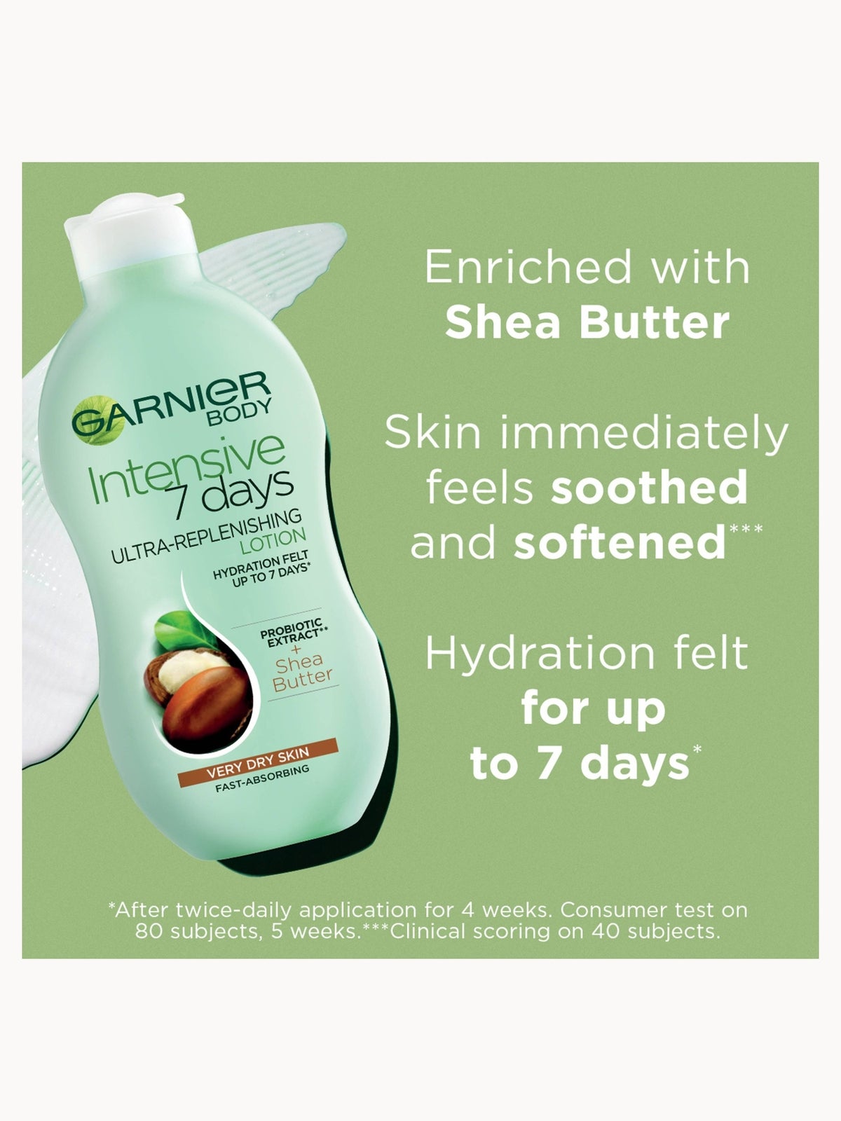Garnier Intensive Shea Butter Body Lotion 400ml 4