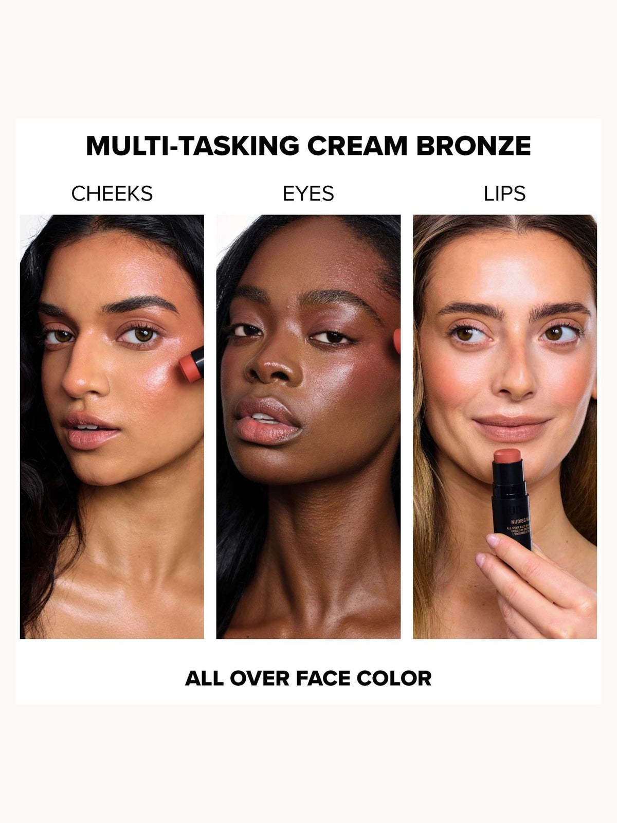 NUDESTIX Nudies Matte All Over Face Bronze Colour (Various Shades) - Sunkissed 3