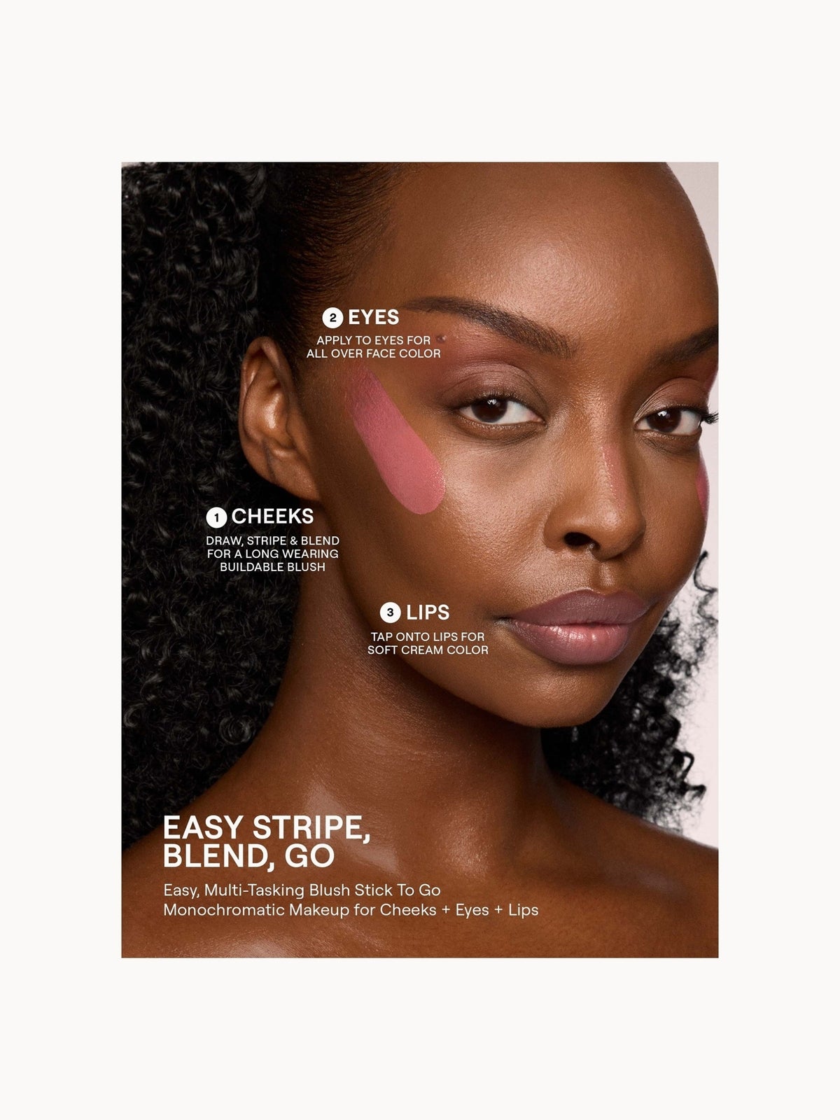 NUDESTIX Nudies Bloom All Over Face Dewy Blush Colour 7g (Various Shades) - Poppy Girl 4
