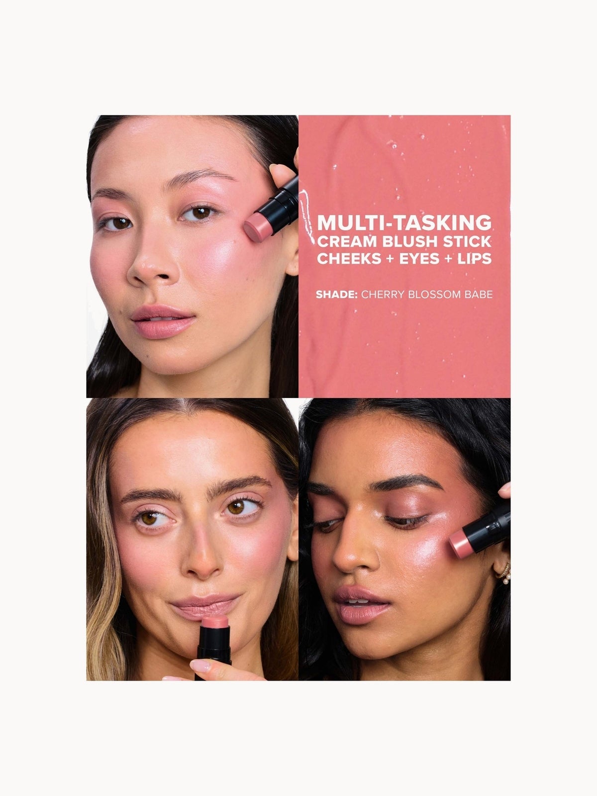 NUDESTIX Nudies Bloom All Over Face Dewy Blush Colour 7g (Various Shades) - Cherry Blossom Babe 2
