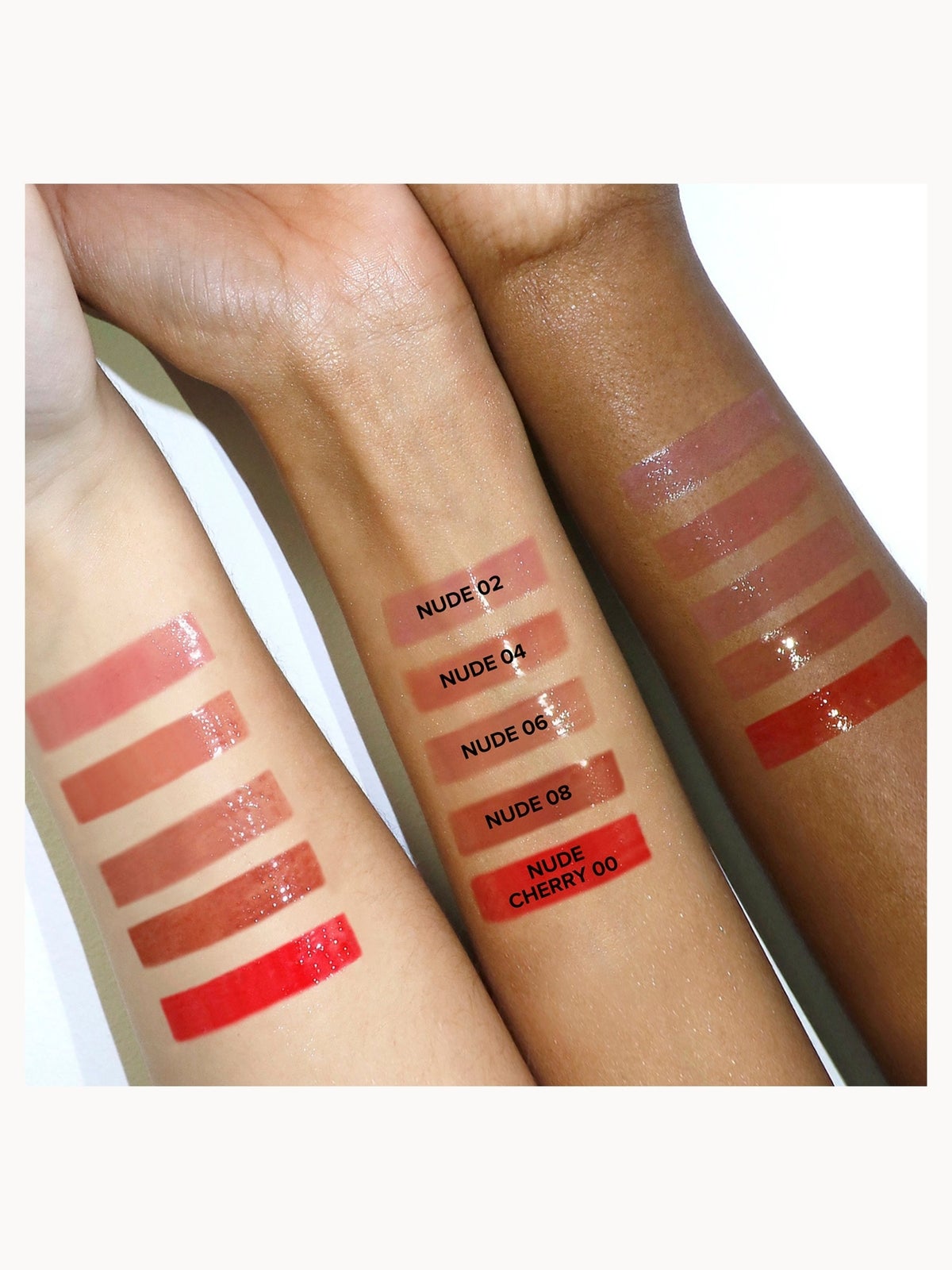 NUDESTIX Lip Glace (Various Shades) - Nude Cherry 00 3