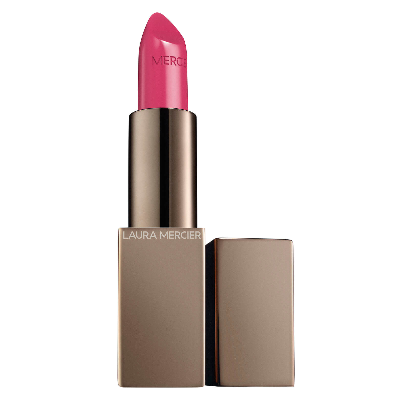 Laura Mercier Rouge Essentiel Silky Crème Lipstick 3.5g (Various Shades) - Magenta Délicat