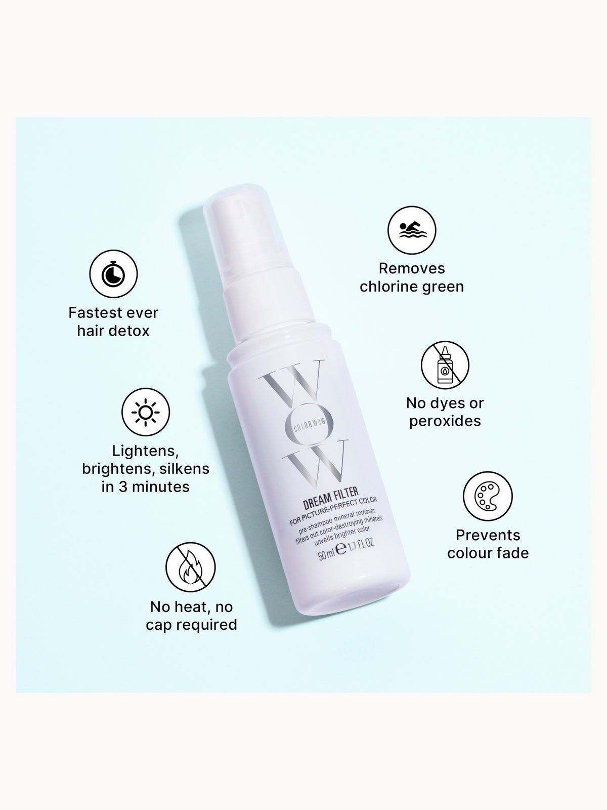 Color Wow Travel Dream Filter 50ml 4