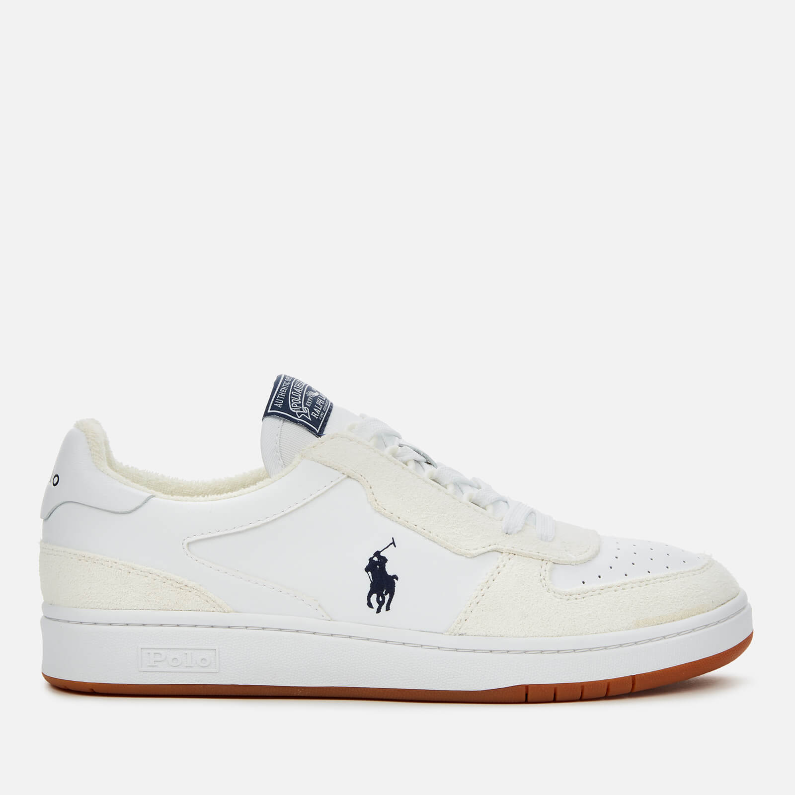 ralph lauren off white trainers