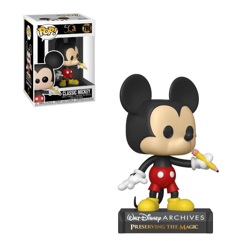 This Disney Archives Classic Mickey Mouse Funko Pop! 