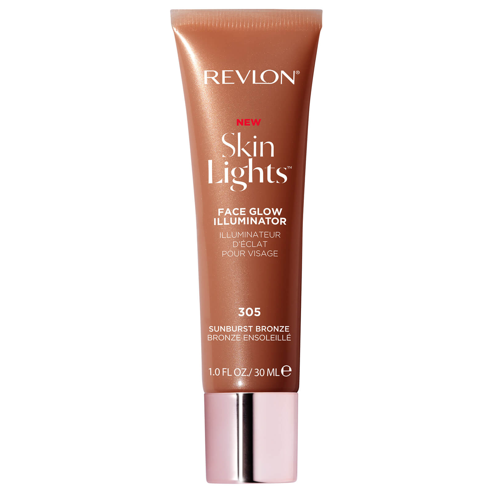Revlon SkinLights Face Glow Illuminator (Various Shades) - Sunburst Bronze ...