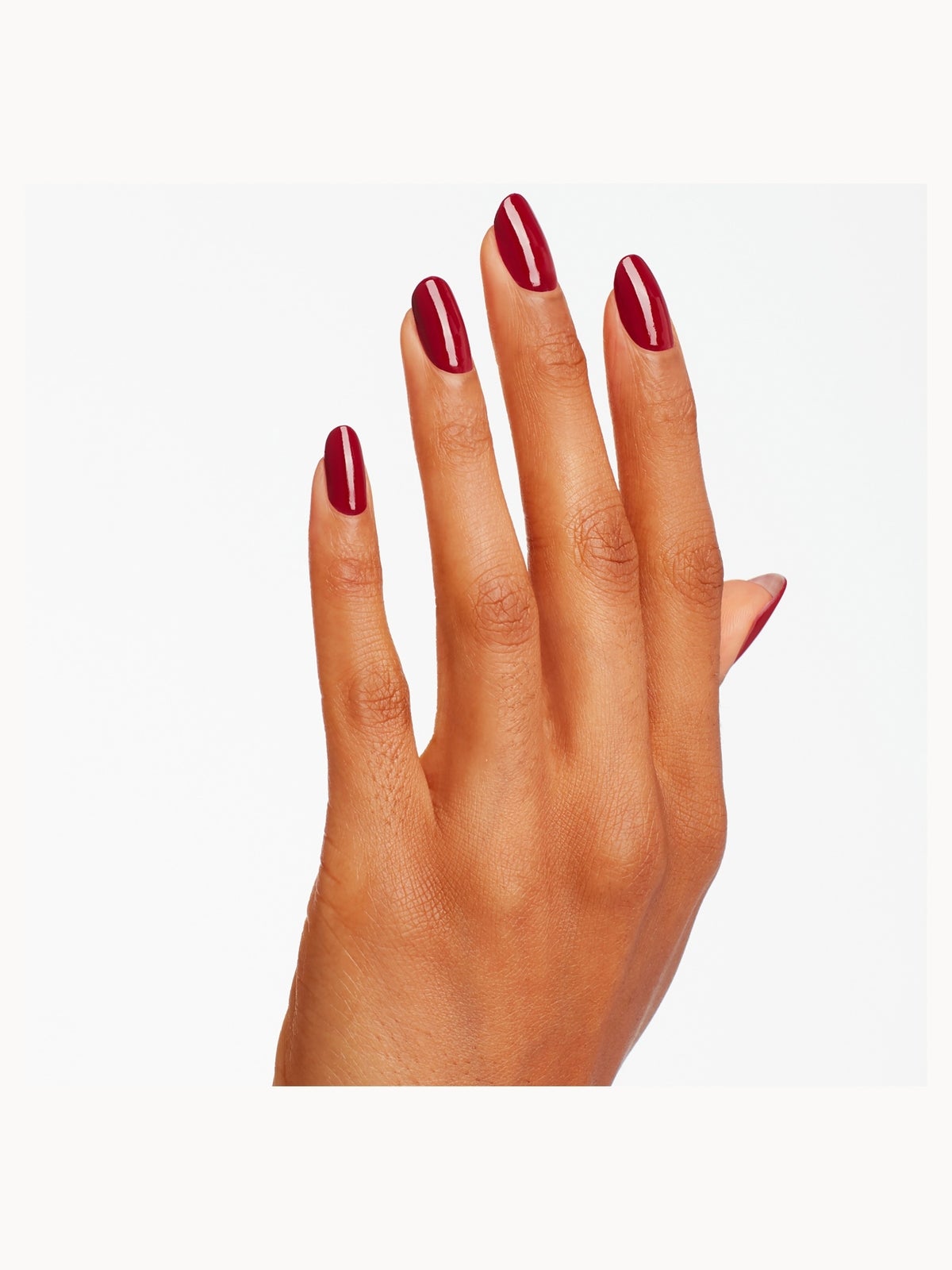OPI Nail Lacquer Dark Red Nail Polish - Malaga Wine 15ml 4