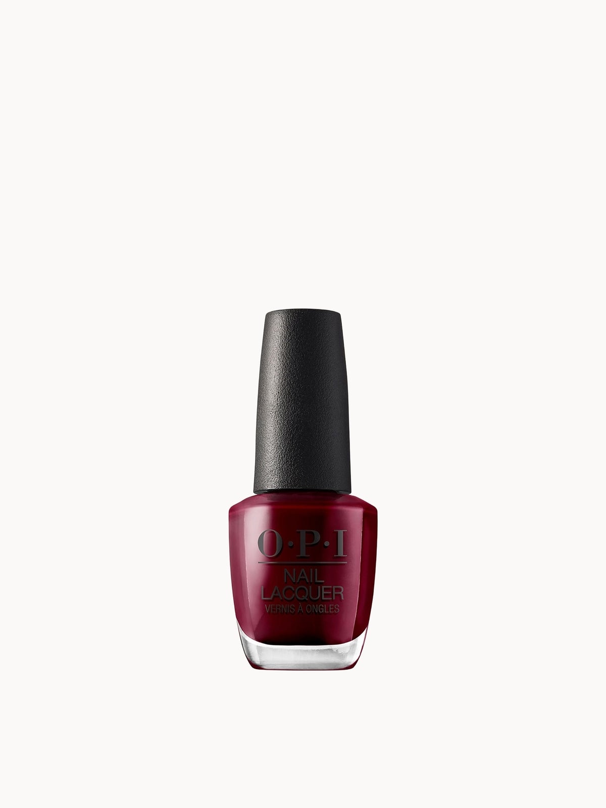 OPI Nail Lacquer Dark Red Nail Polish - Malaga Wine 15ml