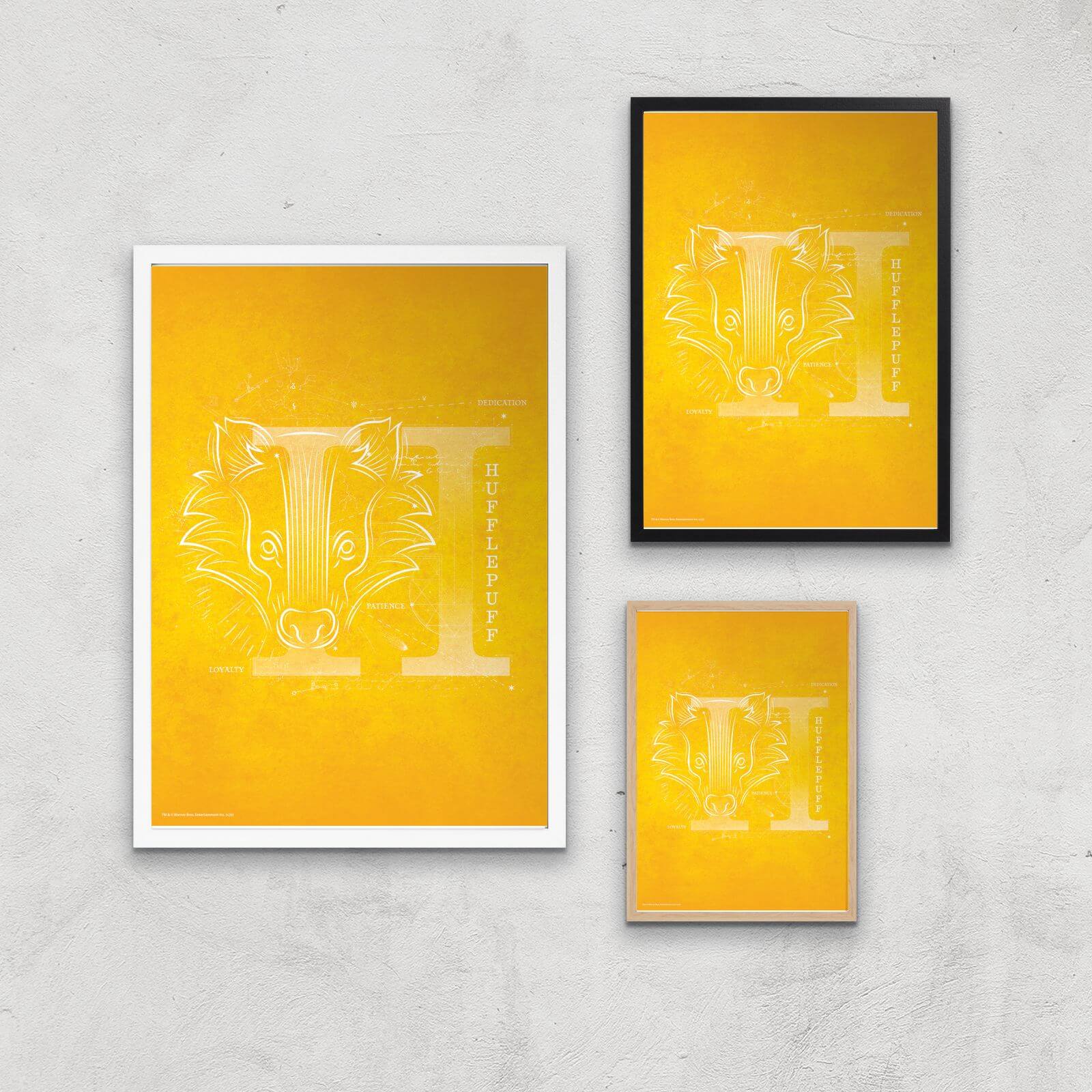 Harry Potter Hufflepuff Giclee Art Print - A2 - Print Only