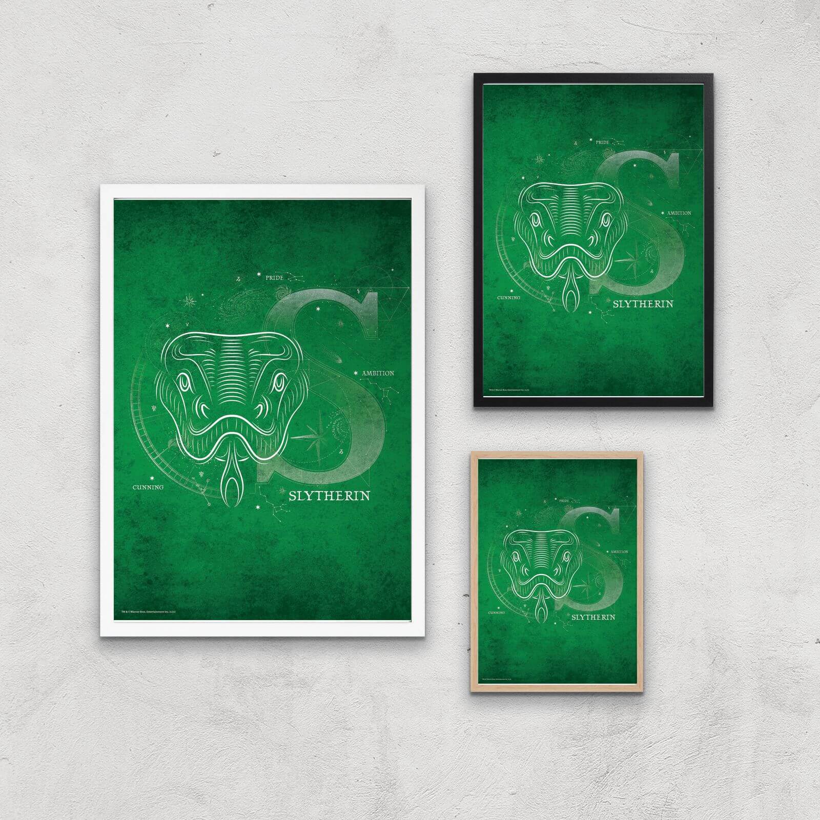 Harry Potter Slytherin Giclee Art Print - A2 - Print Only