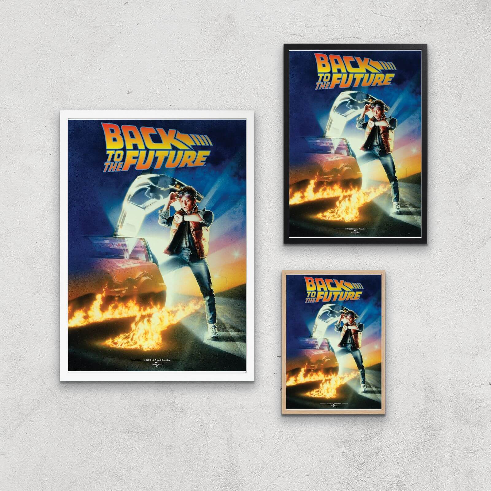 Back To The Future Part 1 Giclee Art Print - A2 - Print Only