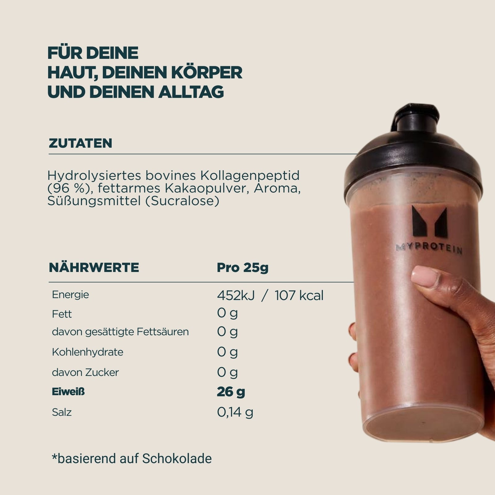 Collagen Protein - 1kg - Vanille — Bild 4