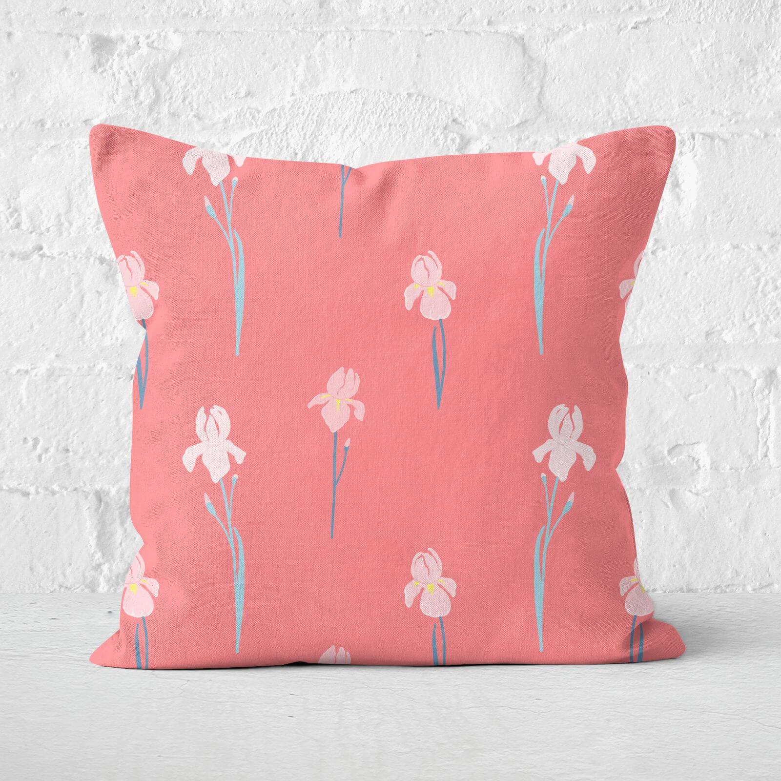 Flowers Square Cushion - 40x40cm - Soft Touch