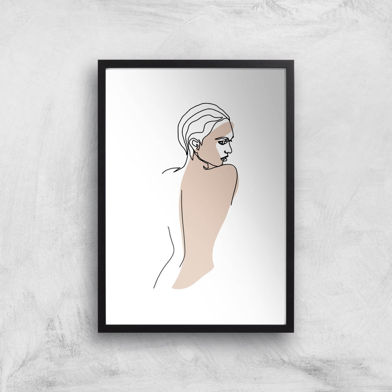 That Gaze Giclee Art Print - A3 - Black Frame