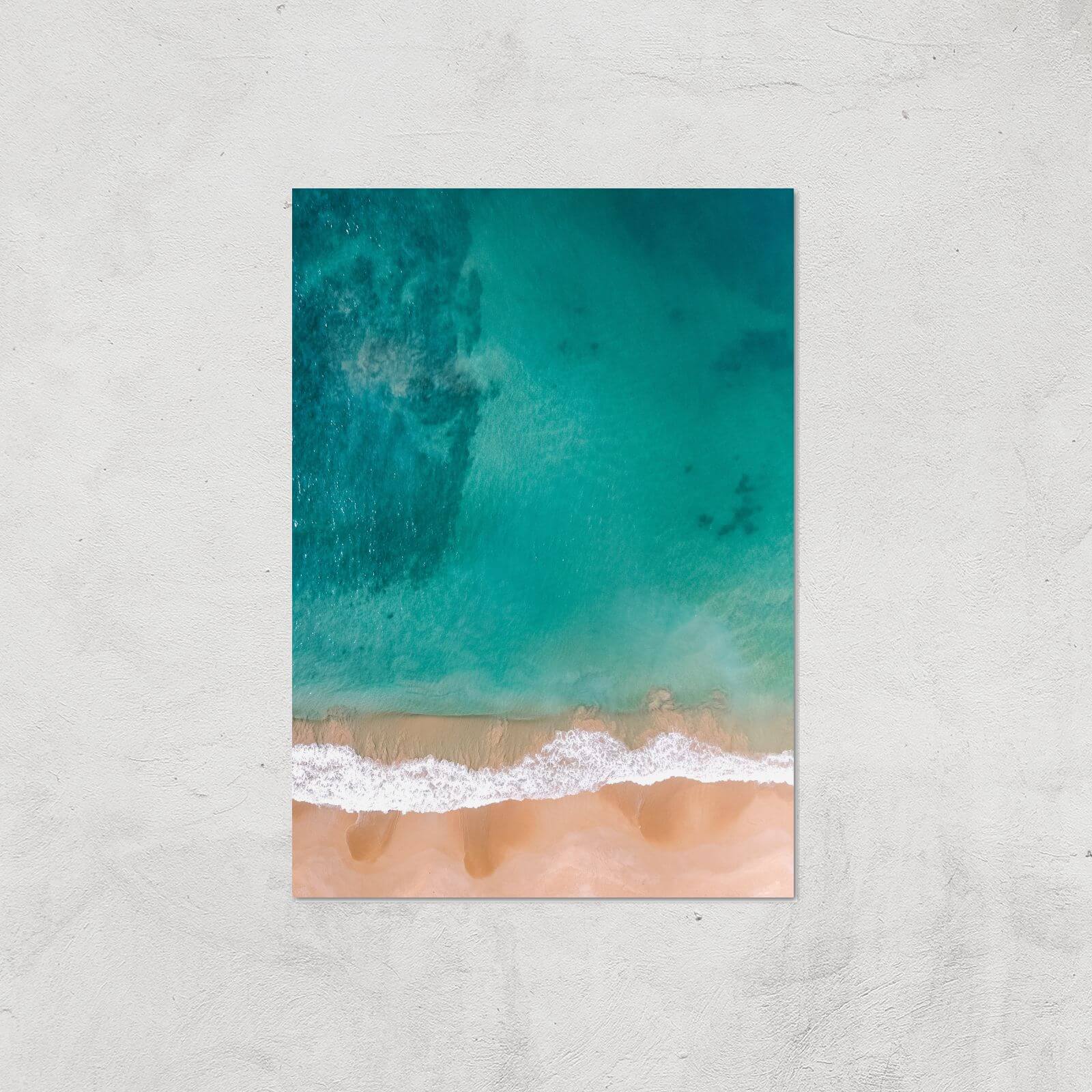 Beach Giclee Art Print - A4 - Print Only